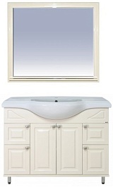 Misty Мебель для ванной Жардин 105 светло-бежевая – фотография-1